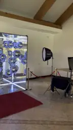 Video real de Cabina Espejada